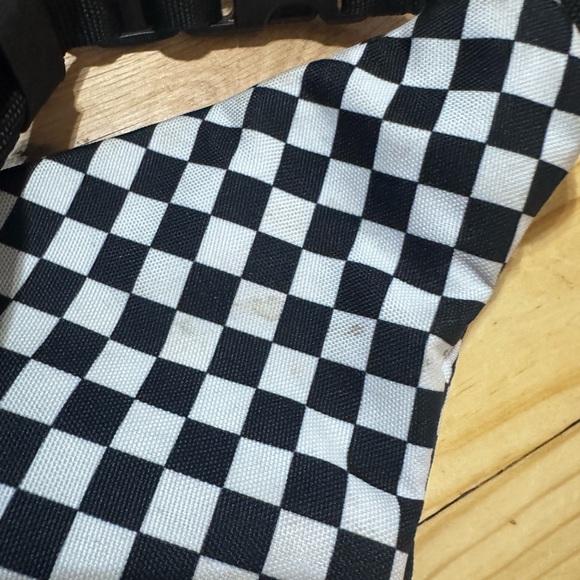 Vans Checkerboard Black and White Belt Bag - Picture 5 of 6